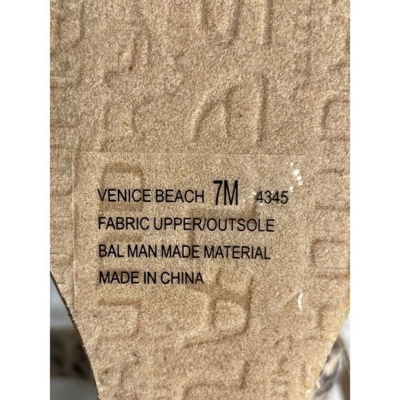 Chinese Laundry Venice Beach Wedge Sandals 7M - Picture 9 of 10